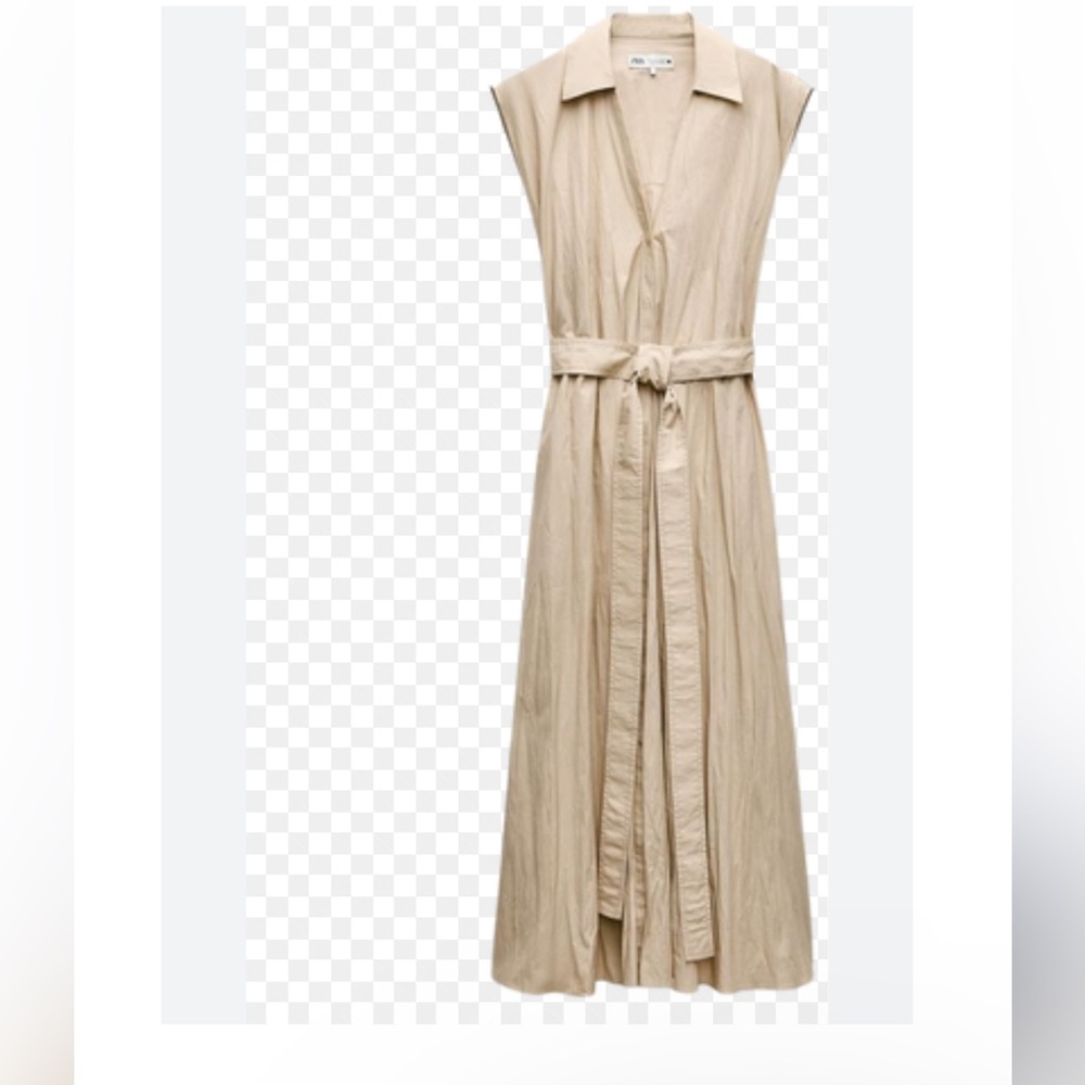 Zara woman collection sleeveless dress